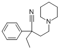 CAS#: 2809-49-6, 2-Ethyl-2-Phenyl-4-Piperidin-1-Ylbutanenitrile