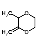 CAS#: 28125-74-8, 2-Methyl-3-Methylene-1,4-Dioxane
