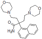 CAS#: 2817-59-6, 4-Morpholin-4-Yl-2-(2-Morpholin-4-Ylethyl)-2-Naphthalen-1-Ylbutanamide
