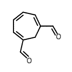CAS#: 28172-94-3, 3,5,7-Cycloheptatriene-1,3-Dicarbaldehyde