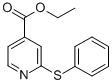 CAS#: 282087-47-2, 2-(Phenylthio)-Pyridine-4-Carboxylic Acid Ethyl Ester