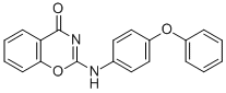 CAS#: 282529-86-6, 2-[(4-Phenoxyphenyl)Amino]-4H-1-Benzoxazin-4-One