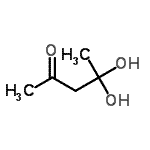 CAS#: 282548-01-0, 4,4-Dihydroxy-2-Pentanone