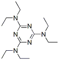 CAS#: 2827-49-8, N2,N2,N4,N4,N6,N6-Hexaethyl-1,3,5-Triazine-2,4,6-Triamine