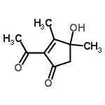 CAS#: 282715-34-8, 2-Acetyl-4-Hydroxy-3,4-Dimethyl-2-Cyclopenten-1-One
