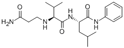 CAS 登录号：282725-67-1， N-(2-氨基甲酰-乙基)-缬氨酰-亮氨酰-苯胺