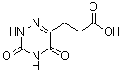 CAS 登录号：28280-67-3， 3-(3,5-二氧代-2,3,4,5-四氢-1,2,4-三嗪-6-基)丙酸