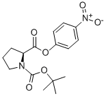 CAS 登录号：28310-65-8， (2S)-1,2-吡咯烷二羧酸 1-叔丁基 2-(4-硝基苯基)酯