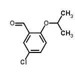 CAS 登录号：28396-34-1， 5-氯-2-异丙氧基苯甲醛