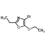 CAS#: 284040-96-6, 4-Bromo-5-Ethoxy-2-Ethyl-1,3-Oxazole