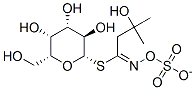CAS 登录号：28463-28-7， (2R,3R,4S,5R,6S)-3,4,5-三羟基-2-(羟基甲基)-6-[C-(2-羟基-2-甲基-丙基)-N-磺酸氧基-亚胺甲酰基]硫基-四氢吡喃