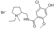 CAS#: 28478-49-1, 2-((5-Chloro-4-Hydroxy-o-Anisamido)Methyl)-1-Ethyl-1-Methylpyrrolidinium Bromide