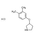 CAS 登录号：28491-05-6， 3-(3,4-二甲基苯氧基)吡咯烷盐酸盐