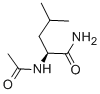 CAS 登录号：28529-34-2， (2S)-2-(乙酰氨基)-4-甲基-戊酰胺