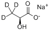 CAS 登录号：285979-84-2， L-乳酸钠-3,3,3-D3