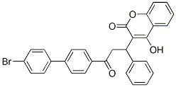 CAS#: 28614-07-5, 3-(3-(4-Bromo(1,1-Biphenyl)-4-Yl)-3-Oxo-1-Phenylpropyl)-4-Hydroxy-2-Benzopyrone