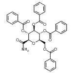 CAS#: 286369-06-0, (2R,3R,4S,5R,6R)-2-[(Benzoyloxy)Methyl]-6-Carbamoyltetrahydro-2H-Pyran-3,4,5-Triyl Tribenzoate