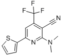 CAS#: 286430-62-4, 2-(Dimethylamino)-6-(2-Thienyl)-4-(Trifluoromethyl)Nicotinonitrile
