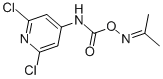 CAS#: 286436-01-9, 2,6-Dichloro-4-[(([(1-Methylethylidene)Amino]Oxy)Carbonyl)Amino]Pyridine