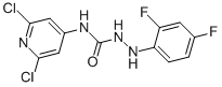 CAS#: 286436-18-8, N1-(2,6-Dichloro-4-Pyridyl)-2-(2,4-Difluorophenyl)Hydrazine-1-Carboxamide