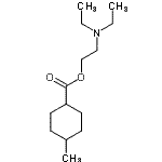 CAS#: 28657-03-6, 2-(Diethylamino)Ethyl 4-Methylcyclohexanecarboxylate