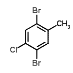 CAS#: 28667-41-6, 1,4-Dibromo-2-Chloro-5-Methylbenzene