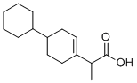 CAS#: 28673-51-0, 4-Cyclohexyl-alpha-Methyl-1-Cyclohexene-1-Acetic Acid