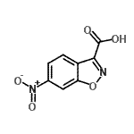 CAS#: 28691-50-1, 6-Nitro-1,2-Benzoxazole-3-Carboxylic Acid
