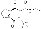 CAS#: 287107-87-3, 2-Methyl-2-Propanyl (2S)-2-(3-Ethoxy-3-Oxopropanoyl)-1-Pyrrolidinecarboxylate