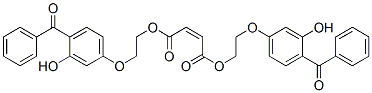 CAS#: 28716-44-1, (Z)-2-Butenedioic Acid Bis[2-(4-Benzoyl-3-Hydroxyphenoxy)Ethyl] Ester