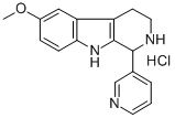 CAS#: 28717-19-3, 2,3,4,9-Tetrahydro-6-Methoxy-1-(3-Pyridinyl)-1H-Pyrido(3,4-b)Indole Hydrochloride