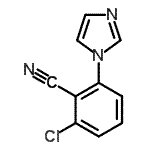 CAS#: 287176-53-8, 2-Chloro-6-(1H-Imidazol-1-Yl)Benzonitrile