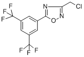 CAS 登录号：287198-14-5， 5-[3,5-二(三氟甲基)苯基]-3-(氯甲基)-1,2,4-恶二唑