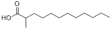 CAS 登录号：2874-74-0， 2-甲基十二烷酸