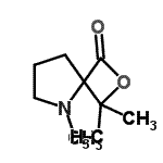 CAS 登录号：287401-37-0， 3,3,5-三甲基-2-氧杂-5-氮杂螺[3.4]辛烷-1-酮