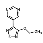 CAS#: 287472-28-0, 5-(4-Ethoxy-1,2,5-Thiadiazol-3-Yl)Pyrimidine