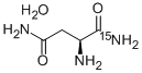 CAS#: 287484-30-4, L-Asparagine-Amide-15N Monohydrate