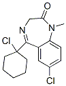 CAS 登录号：28781-62-6， 7-氯-5-(1-氯环己基)-1,3-二氢-1-甲基-2H-1,4-苯并二氮杂卓-2-酮