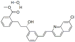 CAS#: 287930-78-3, Methyl 2-((3S)-3-{3-[(E)-2-(7-Chloroquinolin-2-Yl)Vinyl]Phenyl}-3-Hydroxypropyl)Benzoate Hydrate