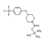 CAS#: 287952-08-3, 2-Methyl-2-Propanyl 4-[4-(Trifluoromethyl)Phenoxy]-1-Piperidinecarboxylate