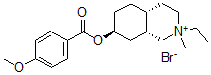 CAS#: 28798-17-6, [(4aR,7S,8aR)-2-Ethyl-2-Methyl-3,4,4a,5,6,7,8,8alpha-Octahydro-1H-Isoquinolin-7-Yl] 4-Methoxybenzoate Bromide