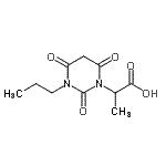 CAS 登录号：288087-94-5， 2-(2,4,6-三氧代-3-丙基四氢-1(2H)-嘧啶基)丙酸