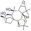 CAS#: 28836-76-2, 2beta,3beta-Epoxy-6beta,7alpha-(Isopropylidenebisoxy)Grayanotoxane-5,10,16-Triol