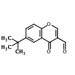 CAS#: 288399-61-1, 6-(2-Methyl-2-Propanyl)-4-Oxo-4H-Chromene-3-Carbaldehyde