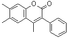 CAS 登录号：288399-94-0， 4,6,7-三甲基-3-苯基-2H-苯并吡喃-2-酮
