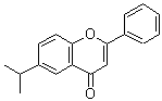 CAS 登录号：288401-05-8， 6-异丙基-2-苯基-4H-苯并吡喃-4-酮