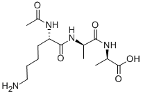 CAS 登录号：28845-97-8， 乙酰基-赖氨酰-D-丙氨酰-D-丙氨酰