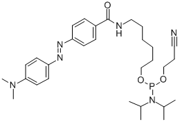 CAS#: 288631-58-3, Bis(1-Methylethyl)-Phosphoramidous Acid 2-Cyanoethyl6-[[4-[[4-(Dimethylamino)Phenyl]Azo]Benzoyl]Amino]Hexyl Ester