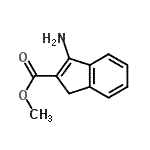 CAS 登录号：28873-85-0， 甲基3-氨基-1H-茚-2-羧酸酯
