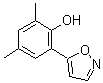 CAS 登录号：288844-43-9， 2,4-二甲基-6-(1,2-恶唑-5-基)苯酚